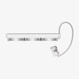 Hiditec Refrigeración Líquida LQ360 Blanco Alto Rendimiento con 3 Ventiladores ARGB 120mm FDB y Bomba Aluminio