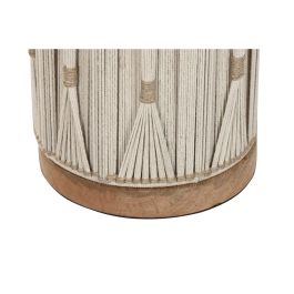 Lampara Pie Urban DKD Home Decor Crudo Marron 25 x 125 x 25 cm Lampara Pie Urban DKD Home Decor Crudo Marron 25 x 125 x 25 cm