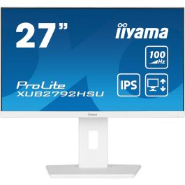 iiyama XUB2792HSU-W6 Monitor 27" Full HD IPS Blanco 100Hz 0.4ms HDMI DP USB