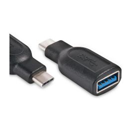 Club 3D Adaptador USB 3.1 Tipo C a USB 3.0 Tipo A St/Bu Negro 5 Gbit/s