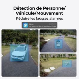 Reolink WC510WAB2K02 Cámara de Seguridad IP 2K 5MP Exterior Inalámbrico y Alámbrico Google Assistant