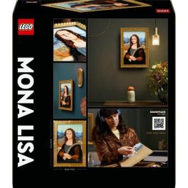 LEGO 31213 Art La Mona Lisa Set de Construcción de Maqueta para Pintar Réplica Obra de Arte de Leonardo da Vinci, Ideal Decoración