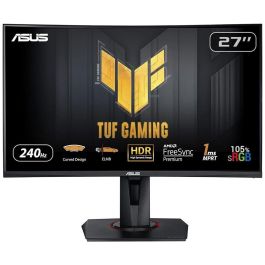 ASUS TUF Gaming VG27VQM Monitor 27" Full HD LED Curvo 1500R, 240Hz, 1ms, FreeSync Premium, Altavoces, Negro - 90LM0510-B03E70 ASUS TUF Gaming VG27VQM Monitor 27" Full HD LED Curvo 1500R, 240Hz, 1ms, FreeSync Premium, Altavoces, Negro - 90LM0510-B03E70 Precio: 288.49999992. SKU: B16PVM7QPL