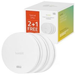 Hombli Detector de Humo Inteligente Blanco (2+1 Promo Pack) Precio: 147.49999946. SKU: B14334GBE3