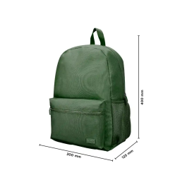 Liderpapel Mochila Core 15L Verde Militar Turquesa 400x125x300 mm