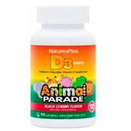 Animal Parade Vitamina D3 500 UI Comprimidos Masticables Sabor Cereza para Niños - 90 Comprimidos Precio: 17.6899998. SKU: B12AMQBNLT