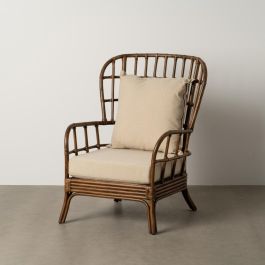 Sillón Marrón Ratán Decoración 82 X 78 X 108 cm Precio: 1050.0017. SKU: B15Q4AXZMP