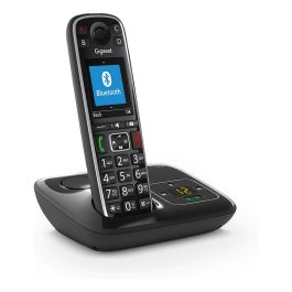 Gigaset E720A Teléfono Inalámbrico Negro DECT/Analógico con Contestador y Pantalla de 2.2" Precio: 123.95000057. SKU: B1K2KHNZYE