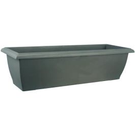 RIVIERA Jardiniere Grande Evolution 84cm - Capacidad 22l - Gris RIVIERA Jardiniere Grande Evolution 84cm - Capacidad 22l - Gris