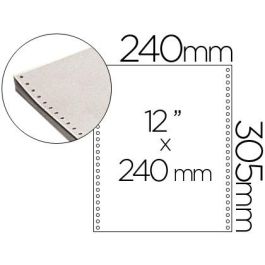 Papel Continuo 240x12 Blanco Caja De 2500 Hojas Papel Continuo 240x12 Blanco Caja De 2500 Hojas