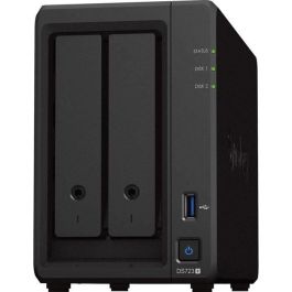 Synology DS723+ NAS DiskStation 2 Bahías 3.5"/2.5" 2GB DDR4 2 Ranuras NVMe para Pequeñas Empresas / Hogar Torre Synology DS723+ NAS DiskStation 2 Bahías 3.5"/2.5" 2GB DDR4 2 Ranuras NVMe para Pequeñas Empresas / Hogar Torre