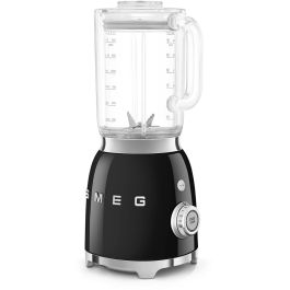 Smeg BLF03BLEU Batidora de Vaso de Cristal Negra