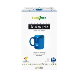 NOVADIET Infusión Descanso Feliz 20 Filtros - Melisa, Tila, Vitaminas Grupo B - Relajante Precio: 3.9000005. SKU: B1HD2GV8E8