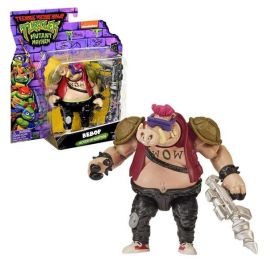 Famosa Tortugas Ninja Movie Figura Básica 7 cm Totalmente Articulada Incluye Accesorio de Lucha