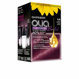 Garnier #7.40 Olia Coloración Permanente Cobrizo Intenso Sin Amoniaco con Aceites Florales para Cobertura Total Canas 1 Ud.