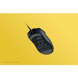 Razer Cobra RZ01-04650400-R3M1 Ratón inalámbrico óptico Pokémon Kanto Starters Edición 8500 DPI Negro/Amarillo