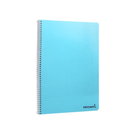 Liderpapel Cuaderno Espiral Folio Tapa Blanda 80 Hojas 60gr Rayado Nº46 Colores Surtidos