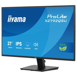 iiyama ProLite X2792QSU-B1 68,6cm/27" 2560x1440 QHD IPS 3ms 120Hz HDMI DisplayPort USB VESA Speaker Negro