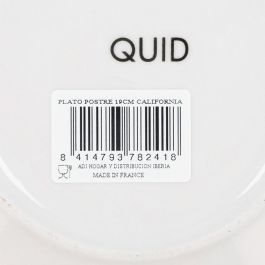Plato Postre Porcelana California Quid 19 cm