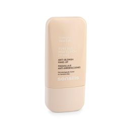 Sensilis #04-pêche doré PURE AGE PERFECTION Maquillaje Anti-imperfecciones Base Fluida Alta Cobertura Control Sebo Piel Mixta/Grassa 30ml