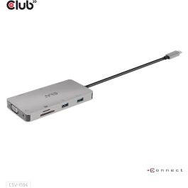 Club3D CAC-1589 USB-C 9in1-HUB HDMI/VGA/2xUSB/USB-C/RJ45/SD PD100W
