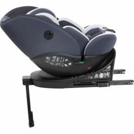 Chicco CHI8058664181124 Silla de Coche Grupo 0/1/2/3 I-Size Giratoria Reclinable Reductora Plateada