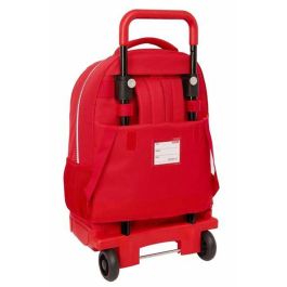 Mochila Escolar con Ruedas Sevilla Fútbol Club Rojo 33 x 45 x 22 cm Mochila Escolar con Ruedas Sevilla Fútbol Club Rojo 33 x 45 x 22 cm