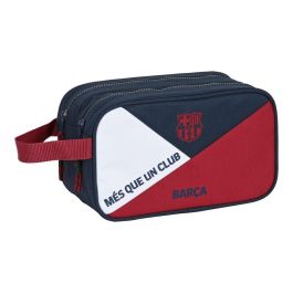 Cartera Escolar Safta Neceser 2 Departamentos Adaptable A Carro 260x125x150 mm F.C. Barcelona Corporativa