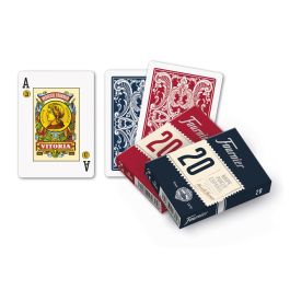 Fournier Poker Español Nº 20 De 55 Cartas 3 Joker 62,5x88 mm -Estuche De Cartón-