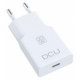 Cargador de Pared DCU DCU 1XUSB C SUPER SLIM 20W Blanco 20 W