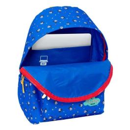 Mochila Escolar Mickey Mouse Clubhouse Good day Azul 31 x 43 x 13 cm