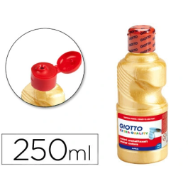 Giotto Tempera liquida escolar 250 ml metalizada oro Precio: 5.99194783. SKU: B1FE3979K8