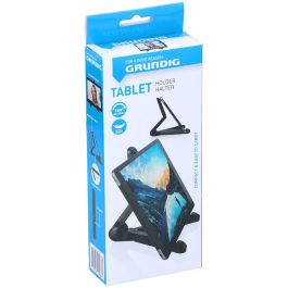 Grundig Soporte para Tablet con Base Antideslizante, Ángulo y Pies Ajustables, Rotación 180º, Negro Grundig Soporte para Tablet con Base Antideslizante, Ángulo y Pies Ajustables, Rotación 180º, Negro
