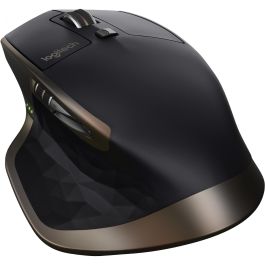 Logitech MX Master Mouse Inalámbrico RF + Bluetooth, Laser 1000 DPI, Negro/Bronce OEM