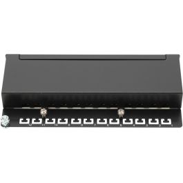 Digitus 1HE 12-Port Cat6A Patchpanel Apantallado Negro