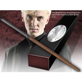 The Noble Collection Varita Draco Malfoy Harry Potter Réplica Oficial Pintada a Mano Colección Placa Identificativa Caja Decorada Precio: 30.59000032. SKU: B16943K66W