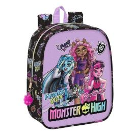 Safta Mochila Guardería Adapt. Carro Monster High "Creep" 22x27x10cm