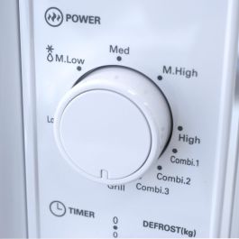 Microondas con Grill TM Electron Blanco 700 W 20 L Microondas con Grill TM Electron Blanco 700 W 20 L