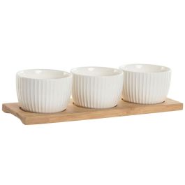 Aperitivo Urban DKD Home Decor Blanco Natural 9.6 x 6.2 x 28 cm Set de 3 Precio: 13.59000005. SKU: B194EAT3VL