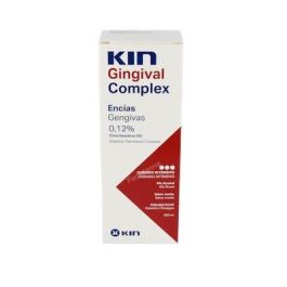 Kin Gingival Complex Enjuague Bucal con Clorhexidina para Encías Sensibles, Antiplaca y Tratamiento Periodontal 500 ml Precio: 12.59000039. SKU: S0597060