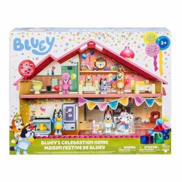 Casa celebracion de bluey.incluye once piezas, una figura de bluey festivo y pegatinas para decorar la casa. Precio: 73.59000022. SKU: B1J3Q8LLPX