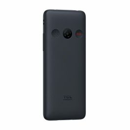 TCL Onetouch 4022S Teléfono Móvil para Personas Mayores con Pantalla 2.8", Botón SOS, Teclado Grande y Base de Carga - Gris