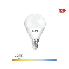 Edm Bombilla Esferica Led E14 5W 400 Lm 3200K Luz Calida Ø4,5x8cm Precio: 1.49999949. SKU: S7916662