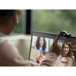 Microsoft Modern Webcam 1080p 30fps USB-A Certificada Microsoft Teams con HDR, True Look, Obturador Privacidad y Autoenfoque