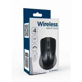 Gembird MUSW-4B-04-GB Ratón de Oficina Ambidextro RF Inalámbrico Óptico 1600 DPI Negro Gris Precio: 8.79000023. SKU: B1APKYHHH7