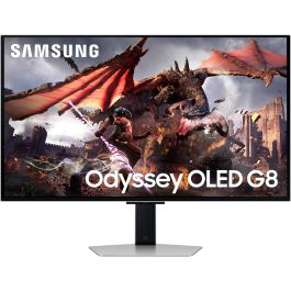 Samsung Odyssey OLED G8 S32DG800SU Monitor 32" 4K Ultra HD OLED 0,03ms 240Hz G-Sync Compatible/FreeSync Premium Pro Plata Precio: 852.50000055. SKU: B18FLXMBGN
