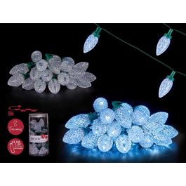 Krist+ Tira Led 5M 25 Leds Luz Fria Blanca Exterior 8 Funciones Impermeable con Temporizador 10x10x20 cm (Set de 12) Precio: 90.90000007. SKU: B13SM3FMEL