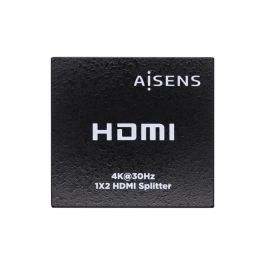 Aisens Duplicador HDMI 1x2 4K@30Hz con Alimentación Negro Precio: 10.50000006. SKU: B14BKFFKRQ