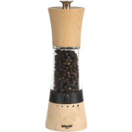 Bisetti Molinillo de Pimienta PISA BIS8015457089104 18 cm Madera / Acrílico