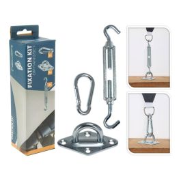 Basics Accesorios para anclaje de toldos vela, 6 piezas, Metal zincado Precio: 12.50000059. SKU: B1CFX4MYP3